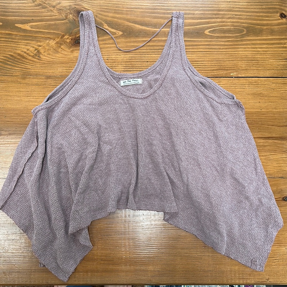 Free people asymmetrical tank top